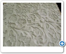Designed grooves Collection 6 Incisione fiori